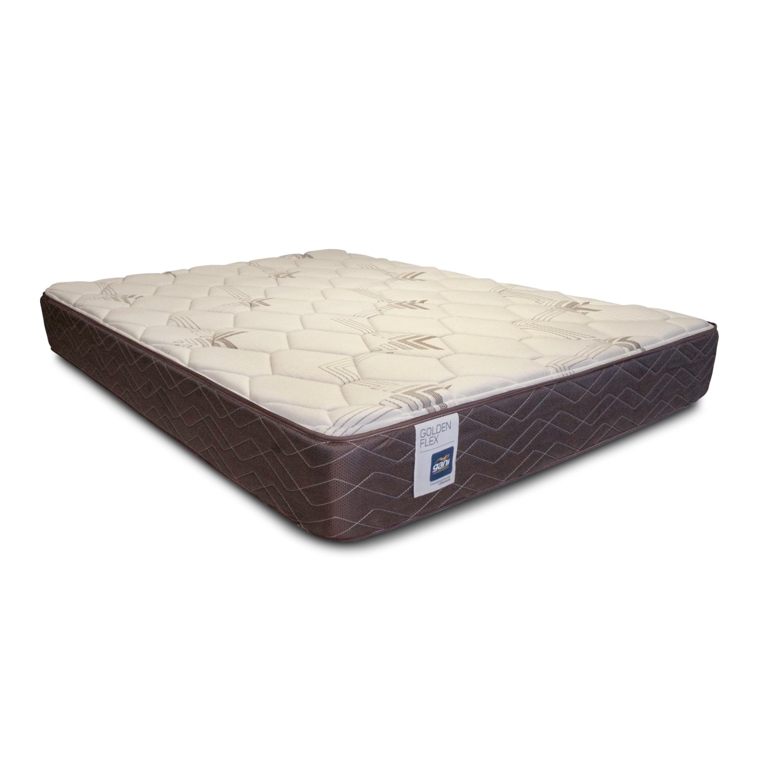 Colchón 2 Plazas Gani Golden Flex 3.0 Sin Pillow Espuma