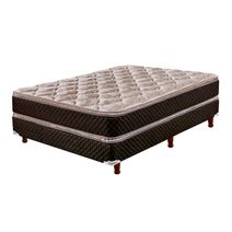 Conjunto Sommier 2 plazas Cannon Exclusive Pillow Top Espuma