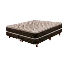 Conjunto Sommier King Cannon Exclusive Pillow Top Espuma