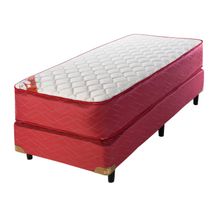 Conjunto Sommier 1 y 1/2 Plaza Gani Red Spring 3.0 Con Pillow  Resortes
