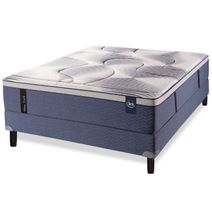 Conjunto Sommier 2 Plazas Serta New York Resortes