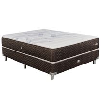 Conjunto Sommier 2 plazas Springwall Quilt Resortes