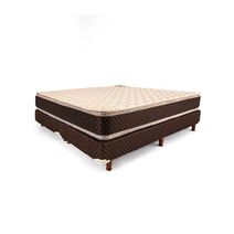 Conjunto Sommier Queen Cannon Exclusive Pillow Top Espuma