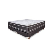 Conjunto Sommier Queen Cannon con Pillow Renovation Espuma