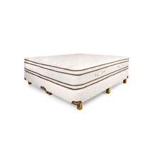 Conjunto Sommier King Cannon Sublime EuroPillow Resortes